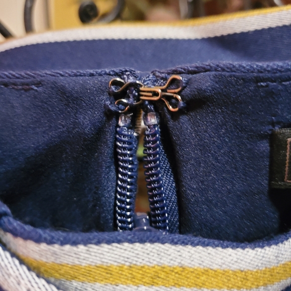 BCBGMAXAZARIA Asymmetrical Striped Skirt - Picture 8 of 14